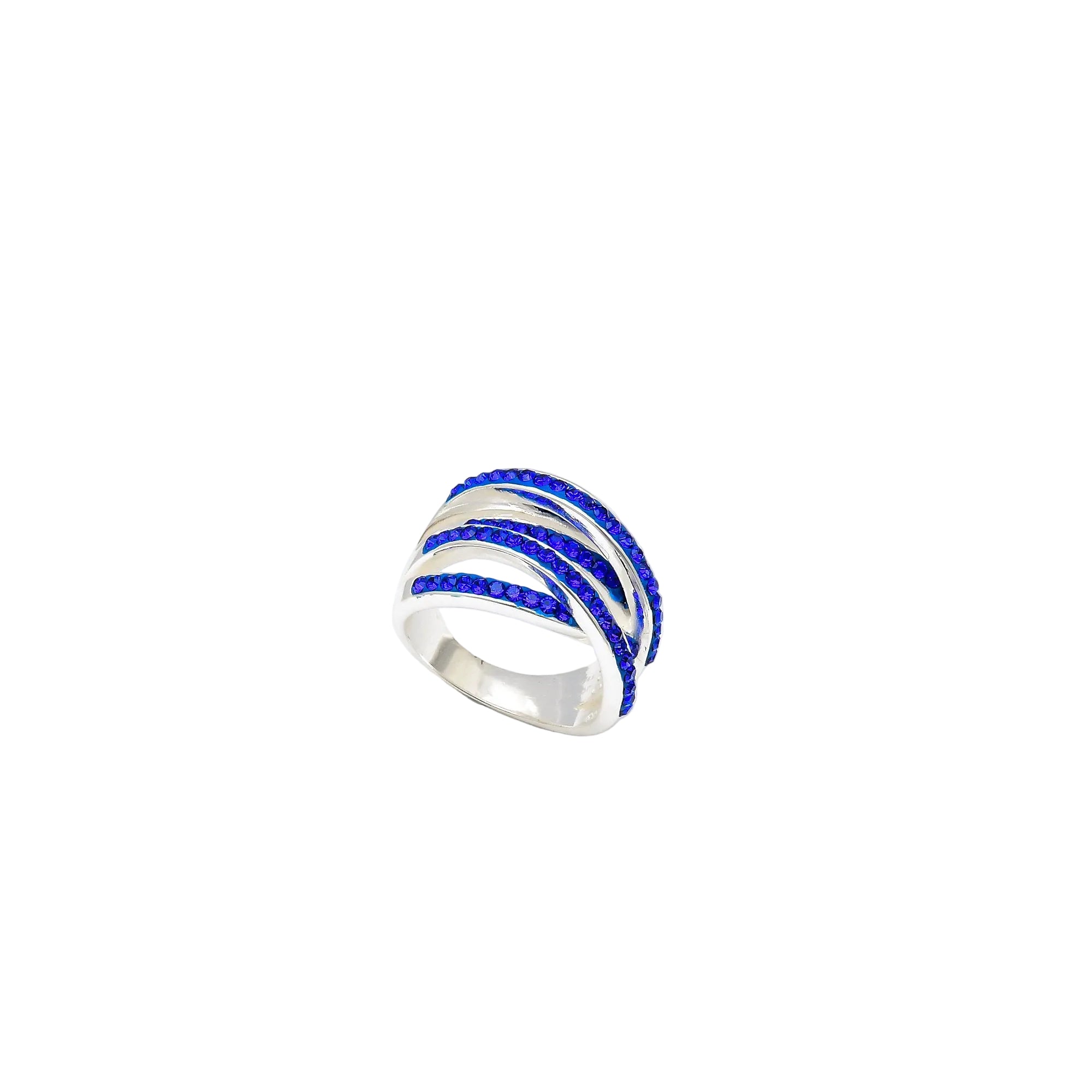 Signature Sapphire Crossover Ring
