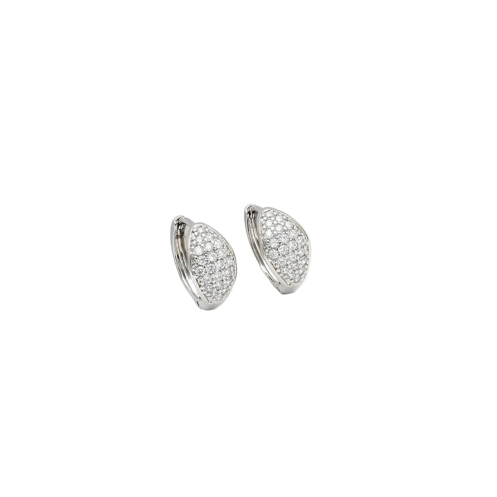     Minimal silver stainless steel NOVA mini hoop earrings for everyday wear