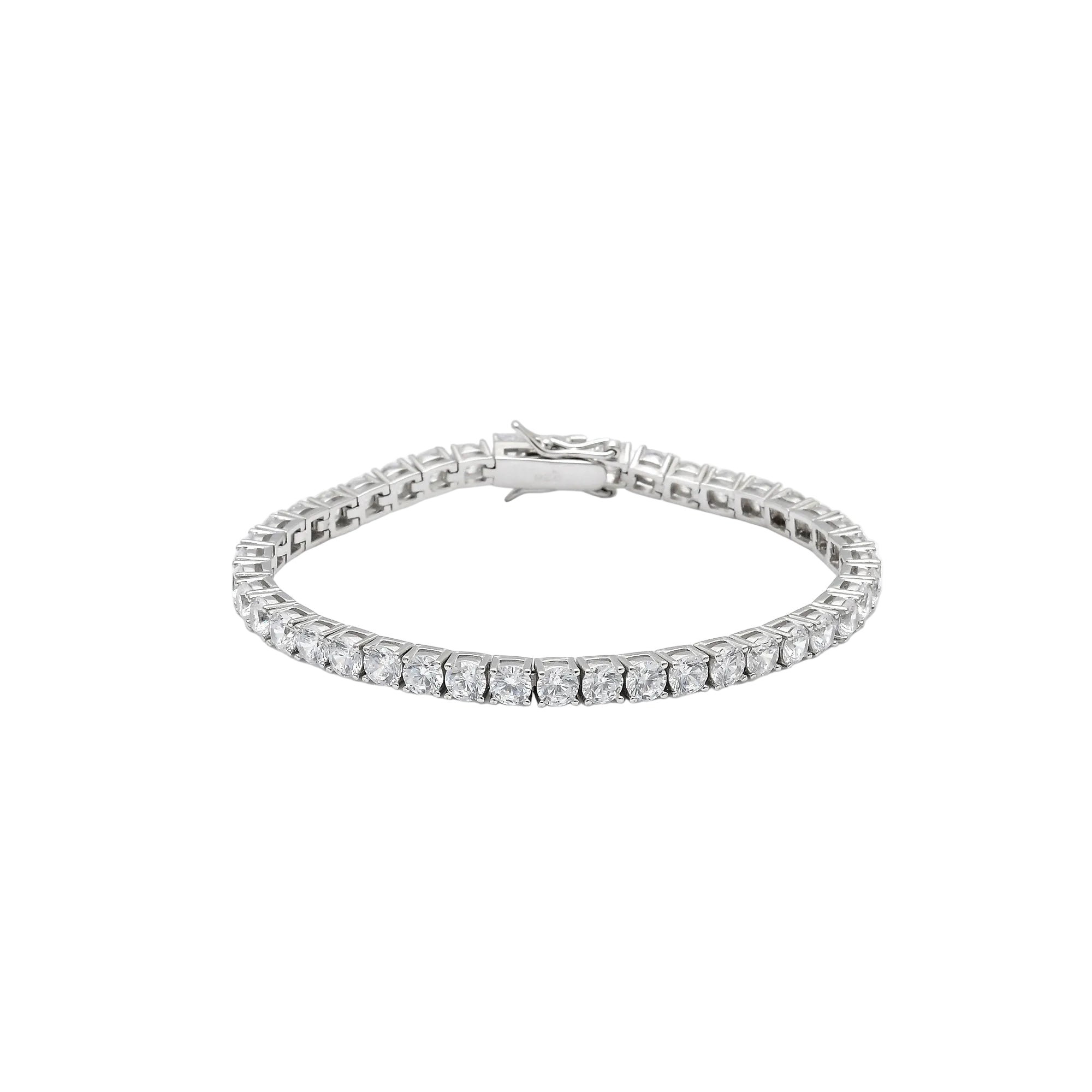 Classic Tennis Bracelet in 925 Sterling Silver