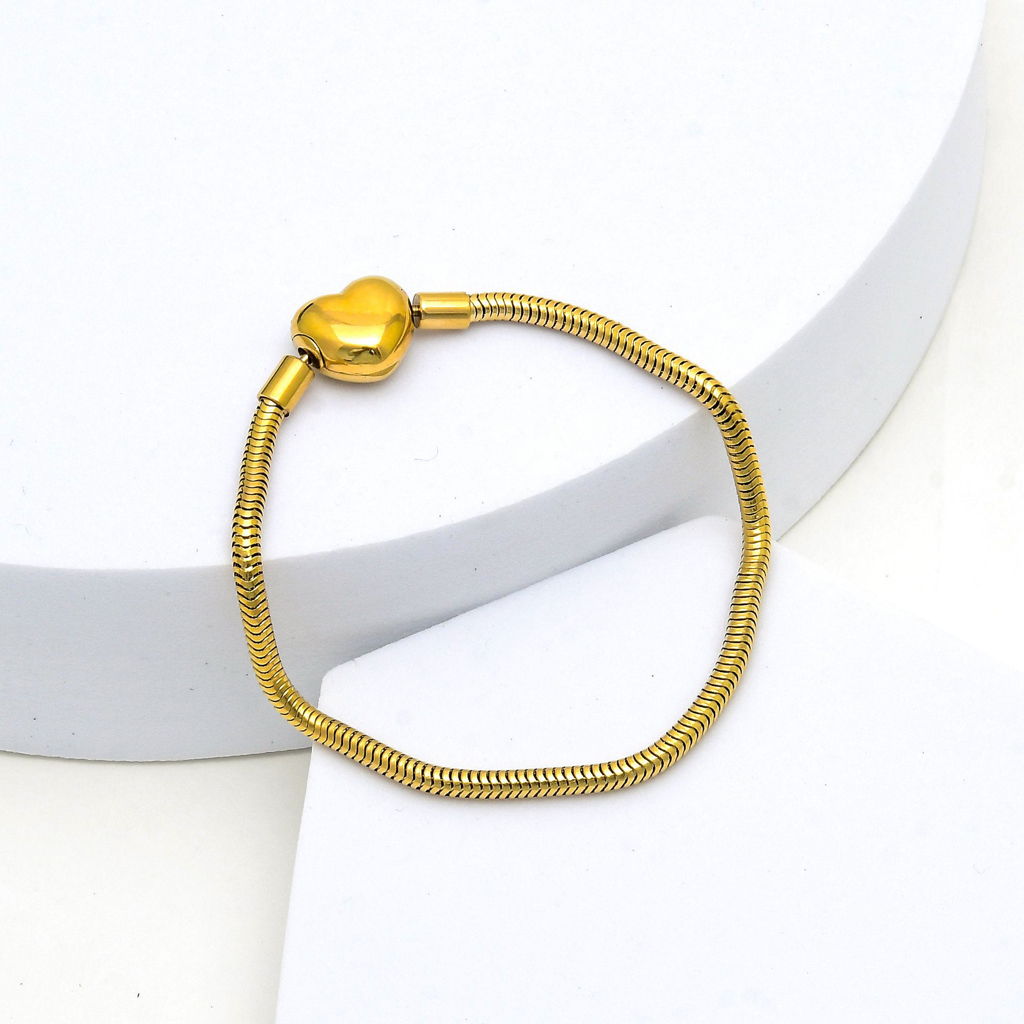 Heart Lock Bracelet
