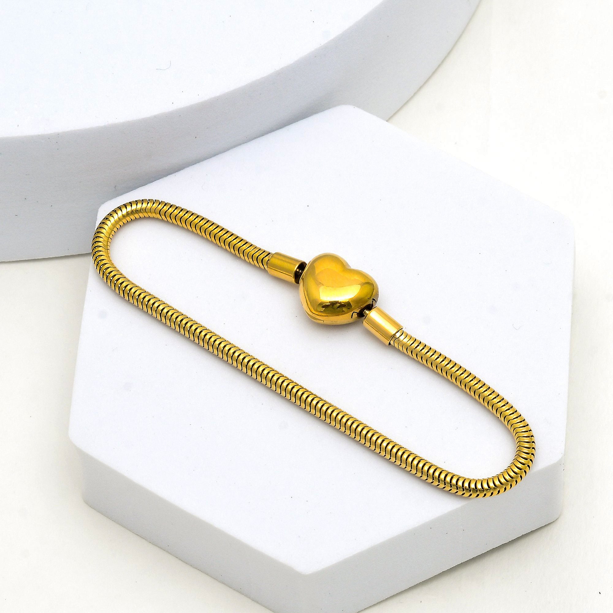 Heart Lock Bracelet