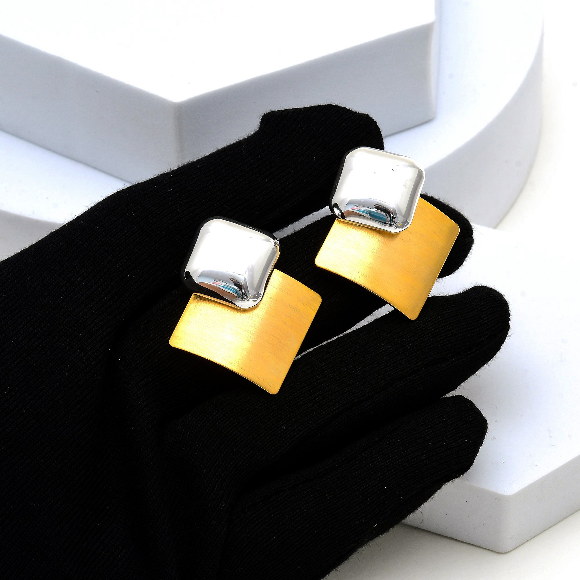 Duotone Earrings