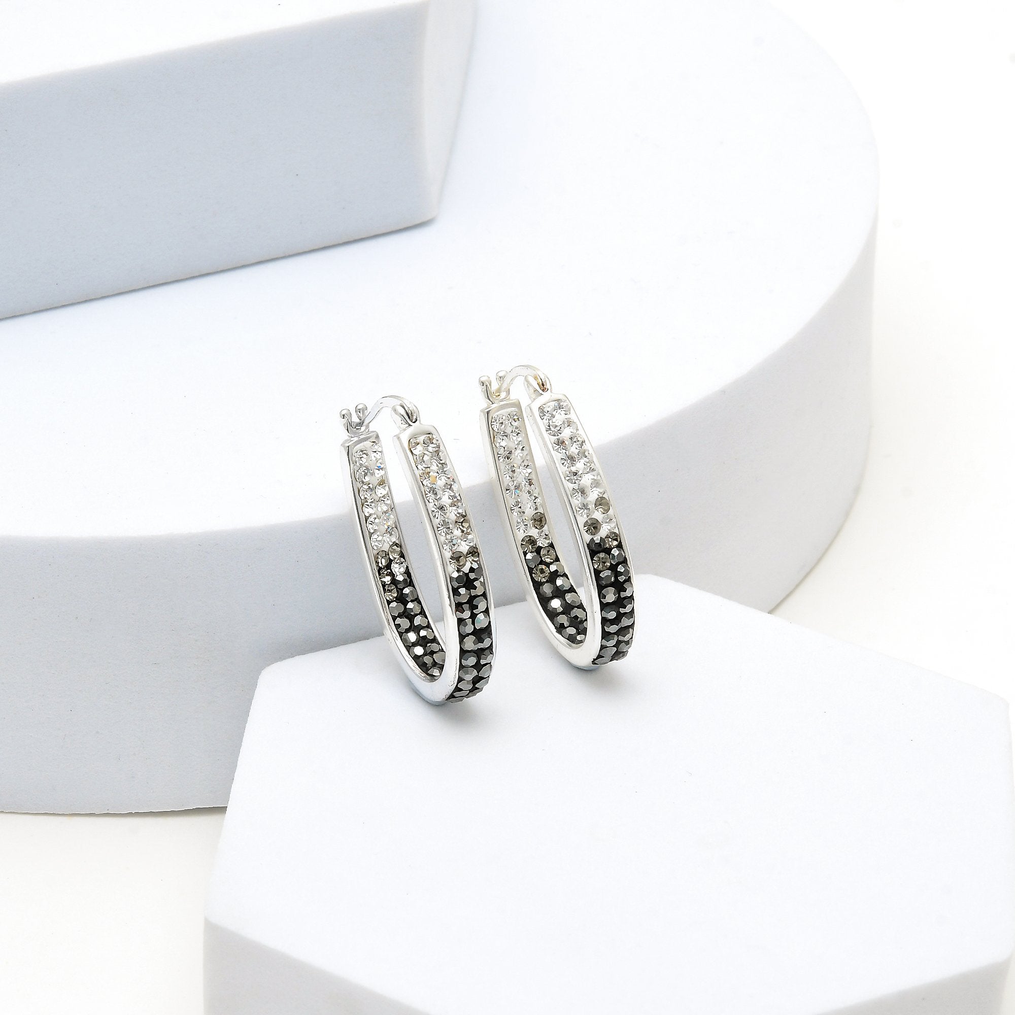 Noir Ombre Hoops