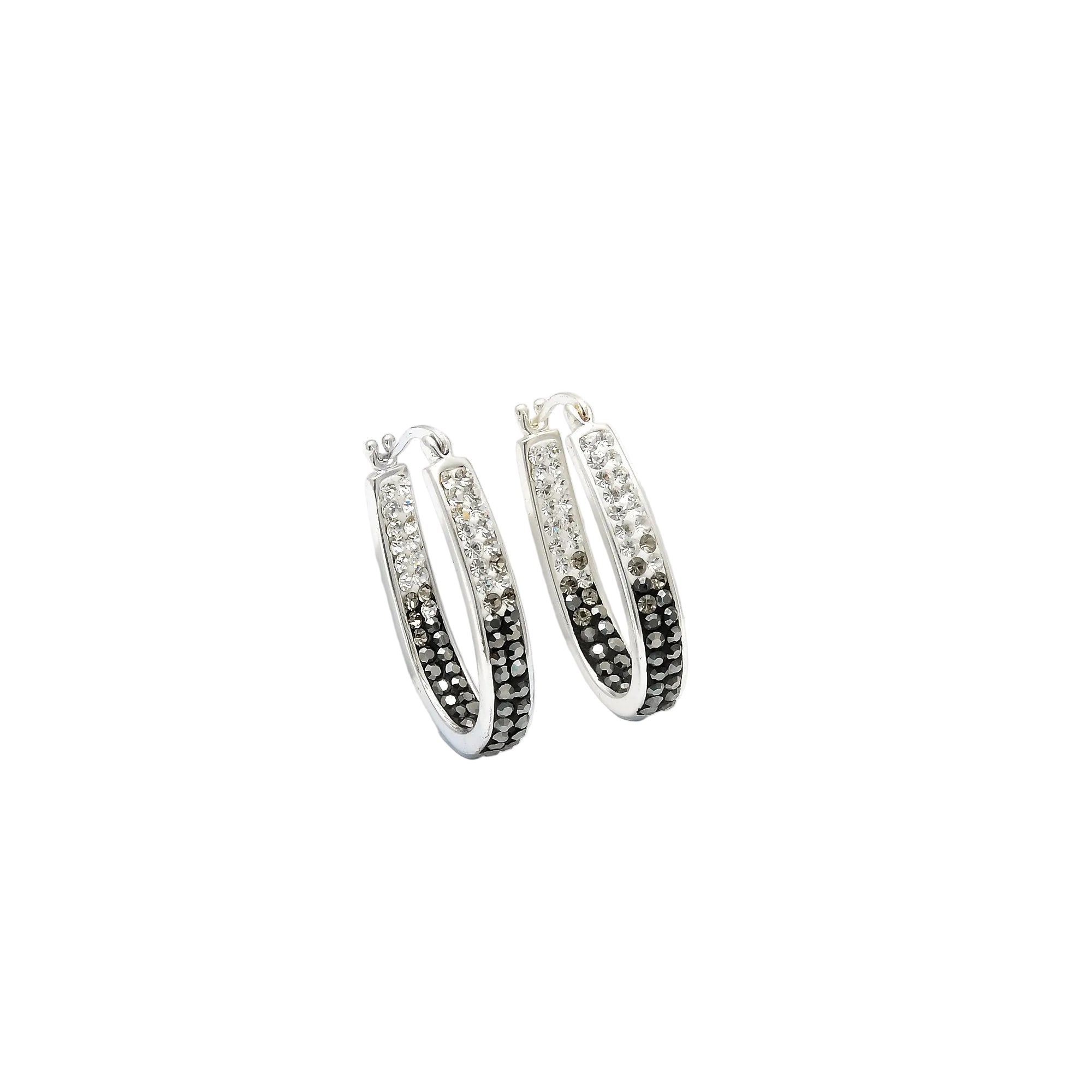 Noir Ombre Hoops