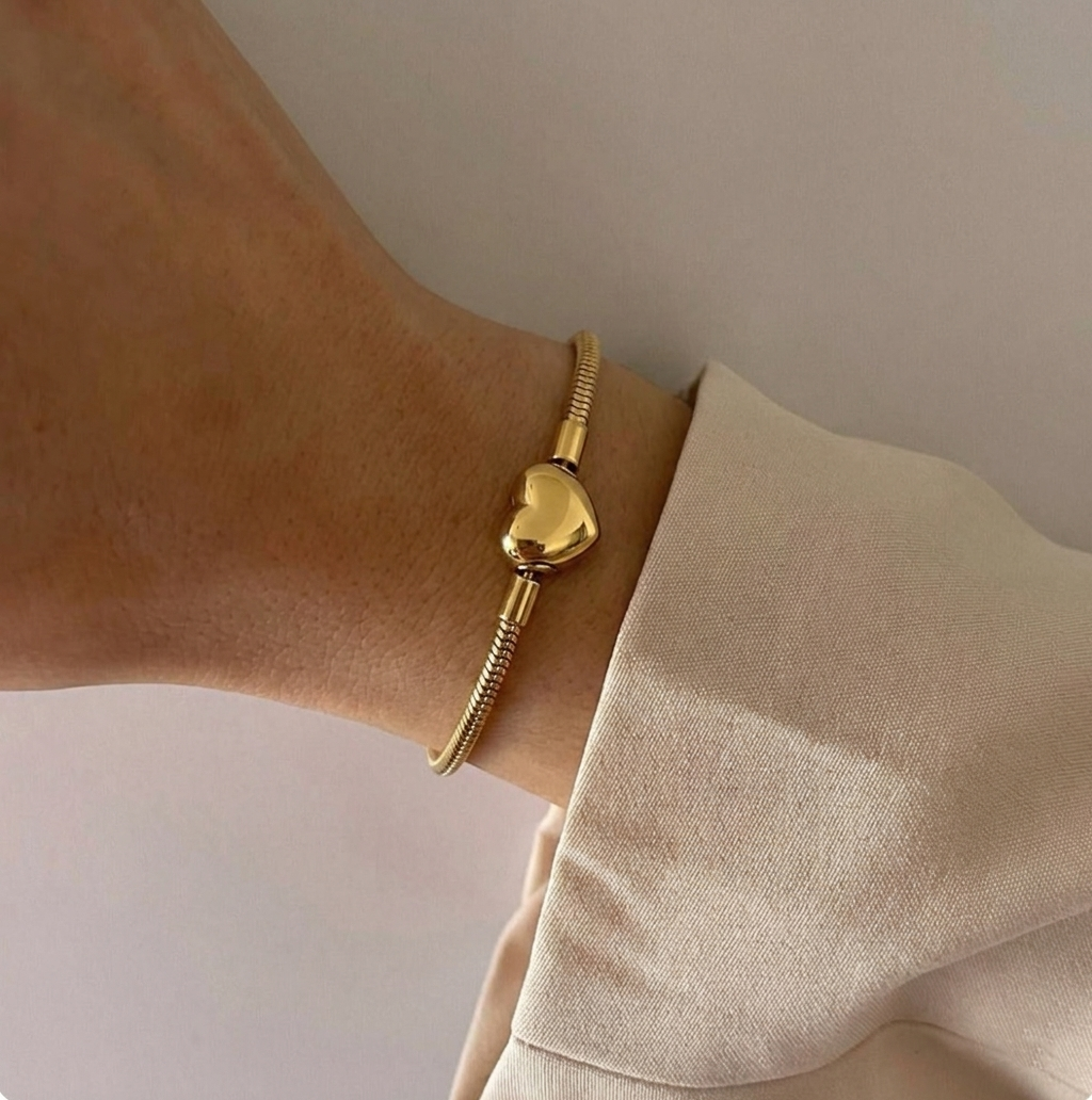 Heart Lock Bracelet