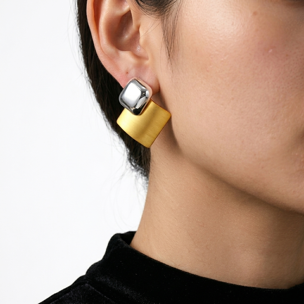 Duotone Earrings