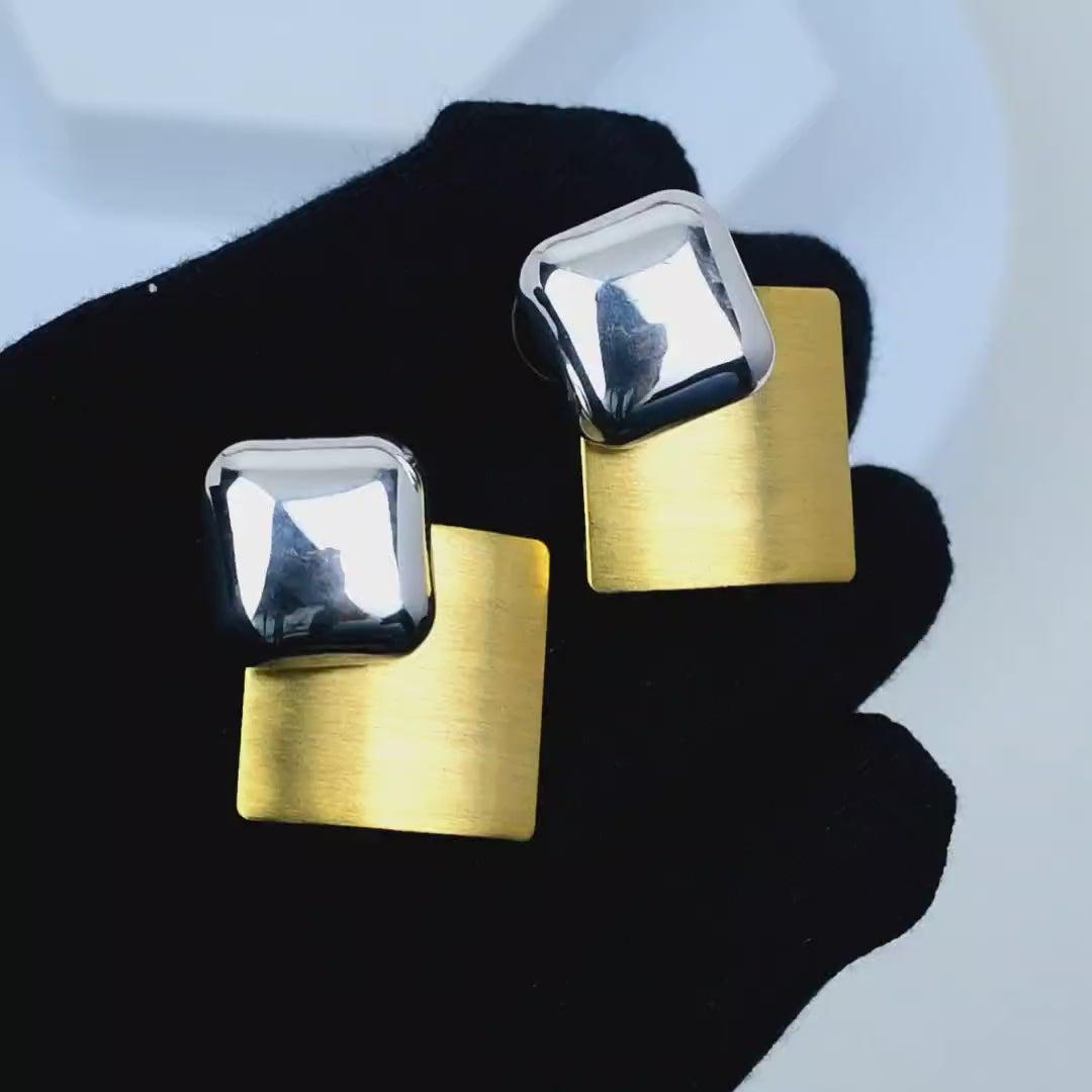 Duotone Earrings