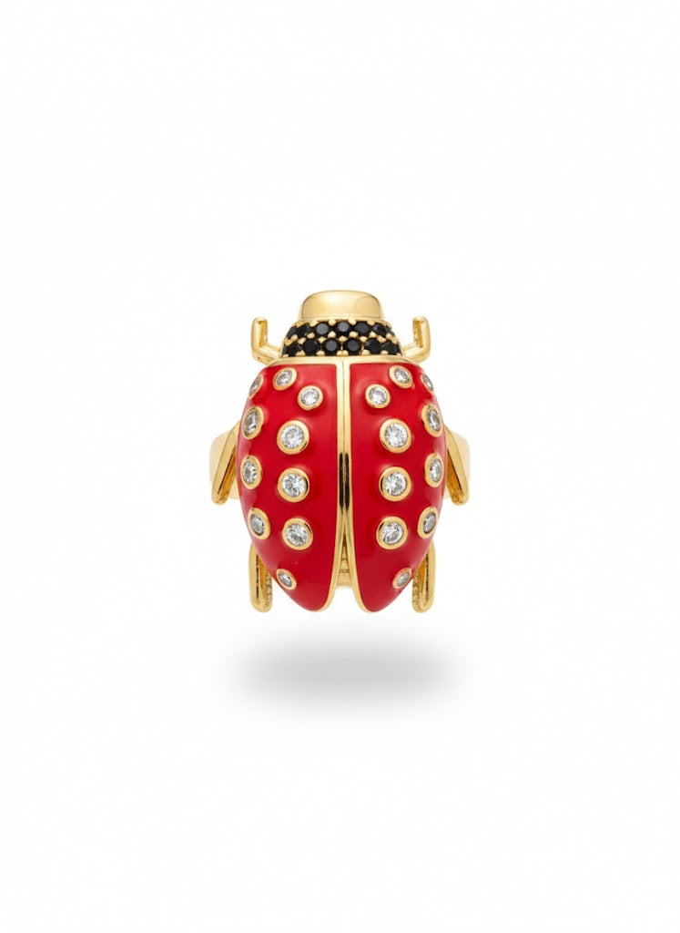 Lady Bug Ring